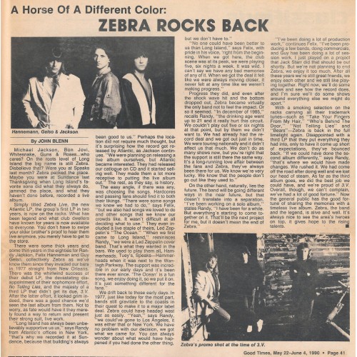 © The Door / Zebra